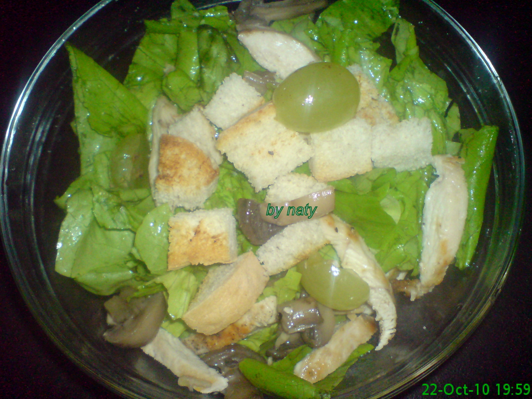 Salata de pui cu struguri