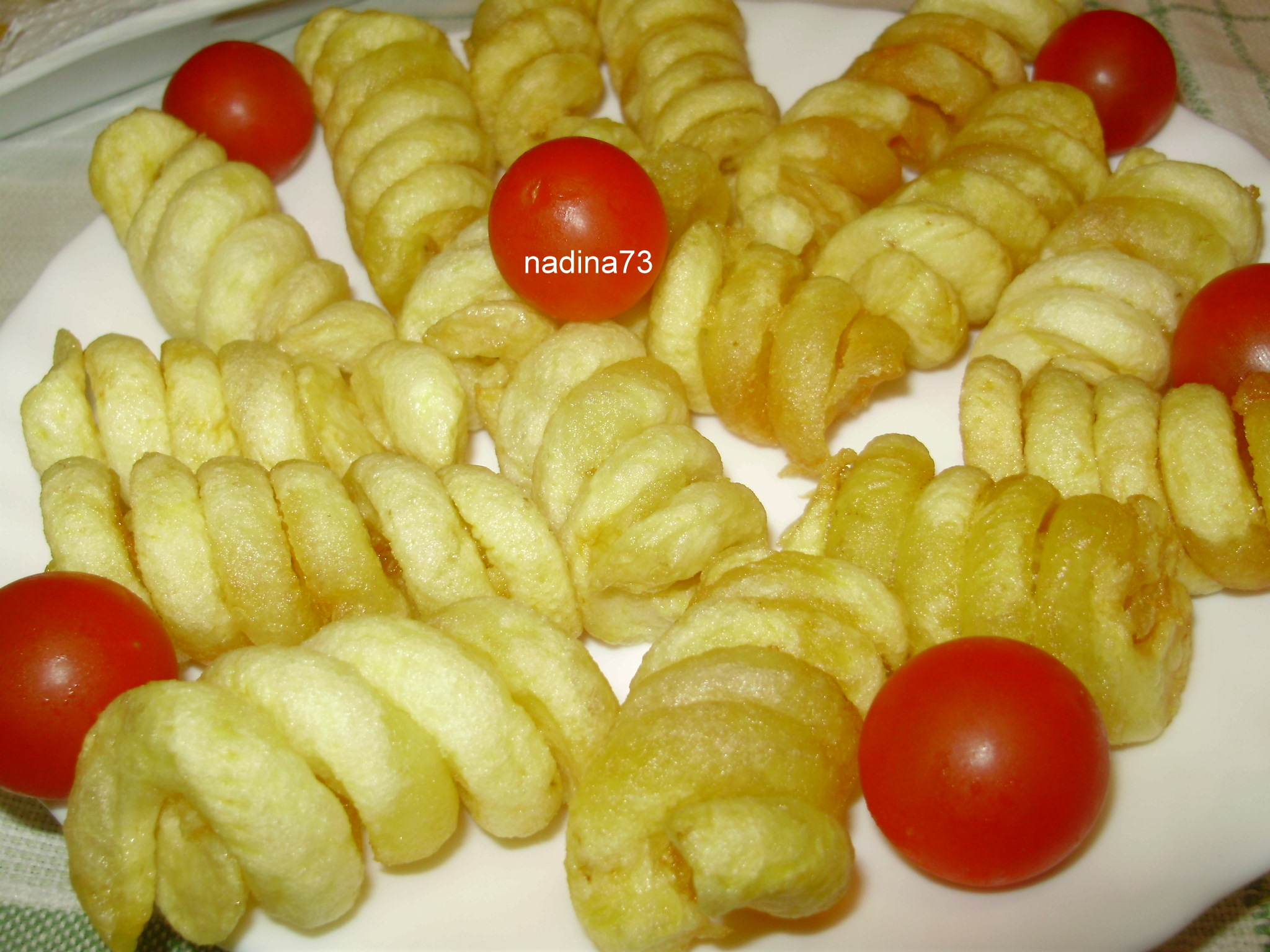 Cartofi spiralati