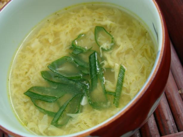 Supa chinezeasca de ou - Egg drop soup
