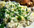 Salata cu orez,mazare,porumb si ciuperci-8
