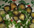 Ciuperci umplute si salata de spanac-1