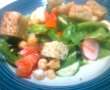 Salata cu sos de smintina cu ceapa prajita(sos a la mitinita)-0