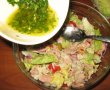 Salata de ton cu vinegreta de verdeturi-4