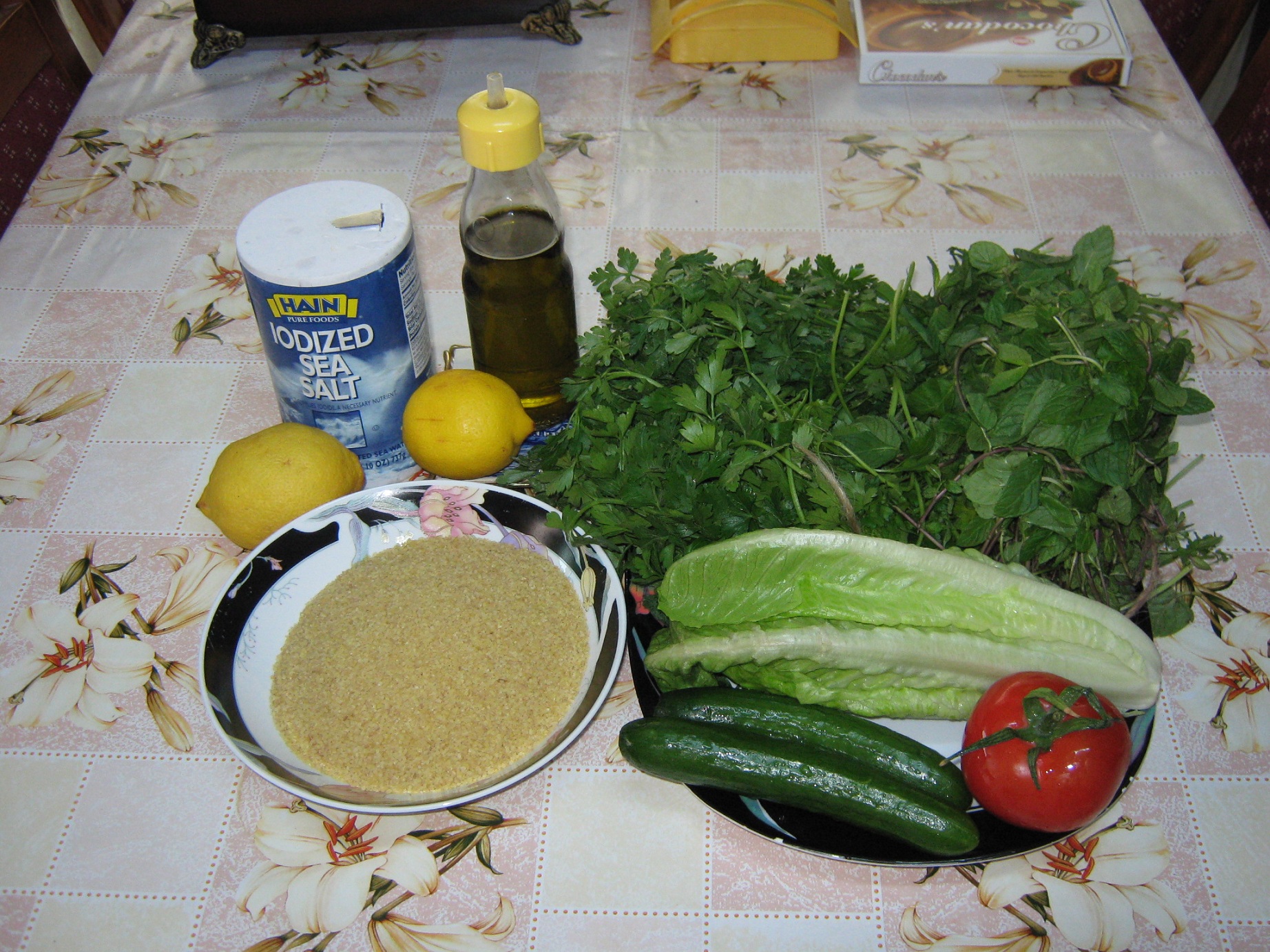 Tabouleh- Salata de grau sfaramat( de post)