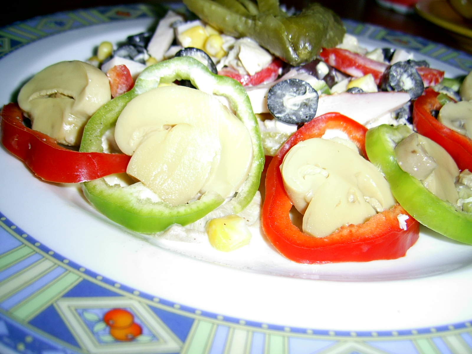 Salata cu ciuperci