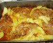 Cotlet de porc aromat cu cartofi la cuptor-4