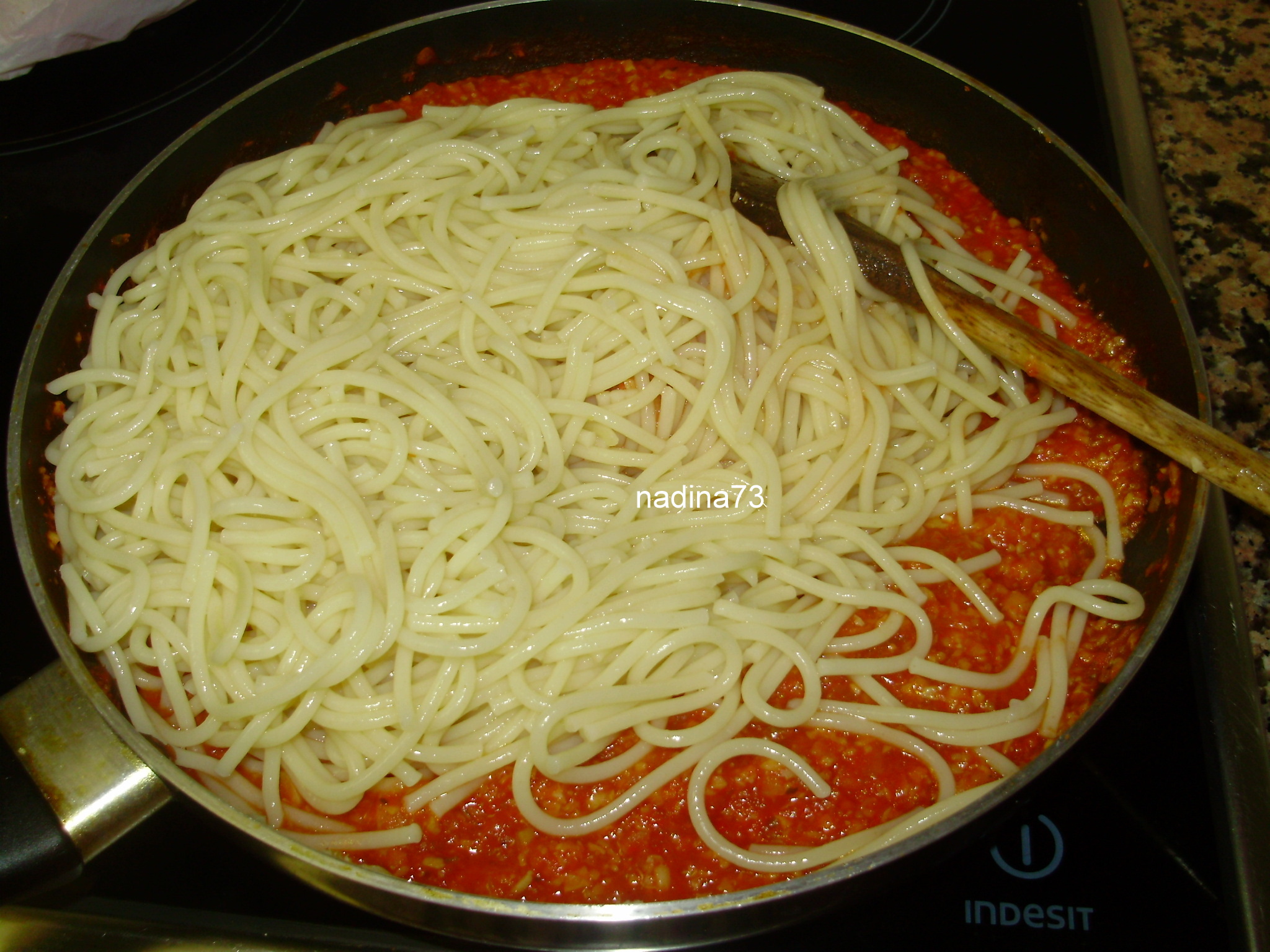Spaghete  cu ciuperci (post)