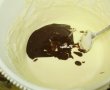Cheesecake cu ciocolata alba si neagra-2