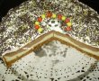 Cheesecake cu ciocolata alba si neagra-7