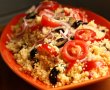 Cous cous cu rosii,masline si ceapa-0