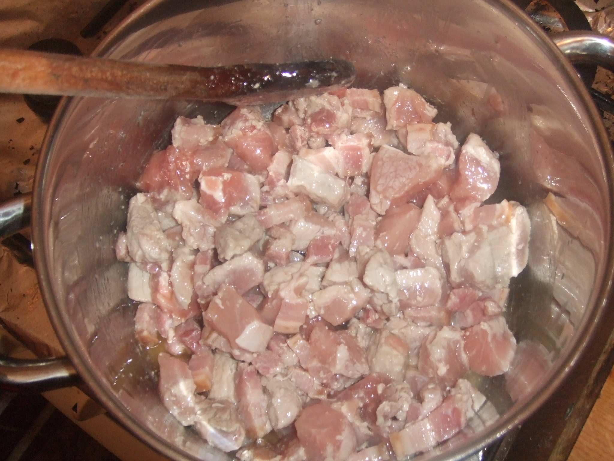 Gulas cu carne de porc