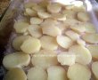 Conopida cu sunca si cartofi la cuptor-1