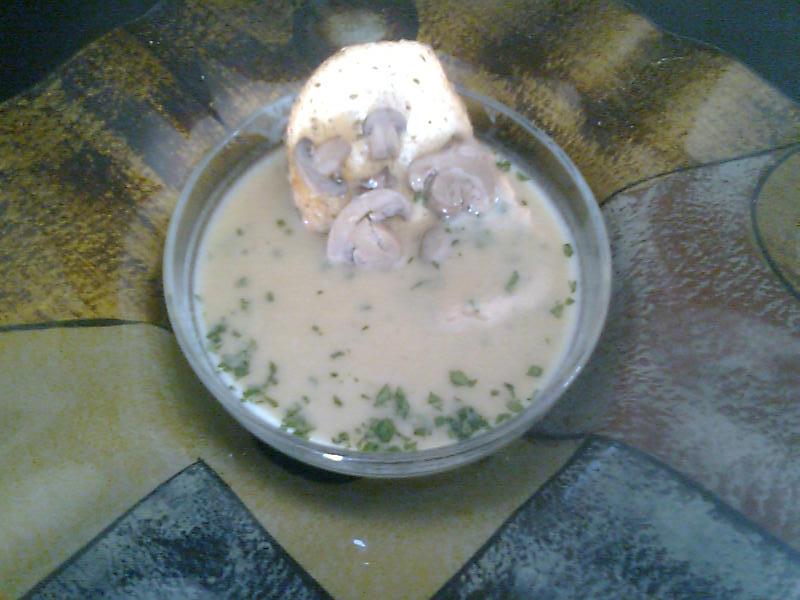 Supa crema de ciuperci