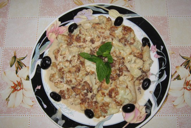 Salata de conopida cu pasta de susan –" Maqdous zahra"