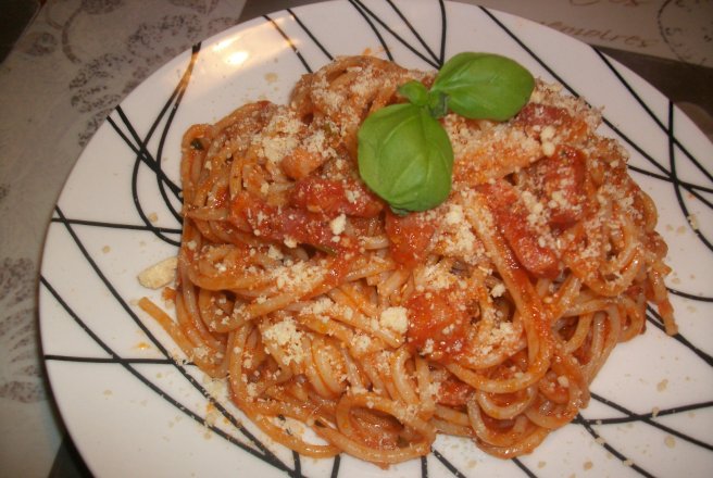 Spaghete cu lard si parmigiano reggiano(parmezan)