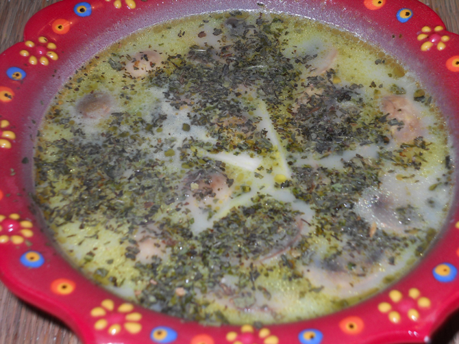 Supa turceasca de ciuperci - Mantar Corbasi
