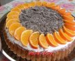 Tort cu crema de ciocolata si mandarine-4