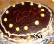 Tort 2011 cu blat  caramel şi cremă de griş-4