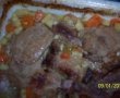 Cotlet de porc cu sos de legume la cuptor-3