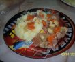 Cotlet de porc cu sos de legume la cuptor-4