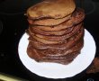 Pancakes cu ciocolata si frisca-5
