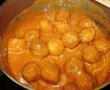 Chiftelute de peste in sos de tomate cu marar-1