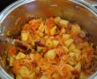 Mancare de cartofi cu porumb si carnati-1