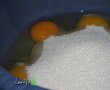 Tort cu lamaie si crema de portocale-0