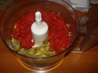 Salata de vinete cu gargarite