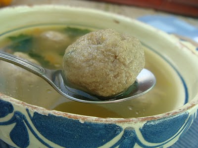 Majgomboc leves - Supa de gombot de ficat