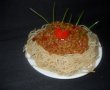 Volkorn Spaghetti cu pui si sos de ardei-2