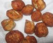 Chiftele de pui in sos de smantina cu ciuperci si mamaliga-2
