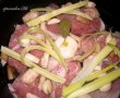 Friptura de porc la tava cu ciuperci si praz-0