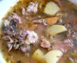 Supa de cartofi cu carne afumata-2