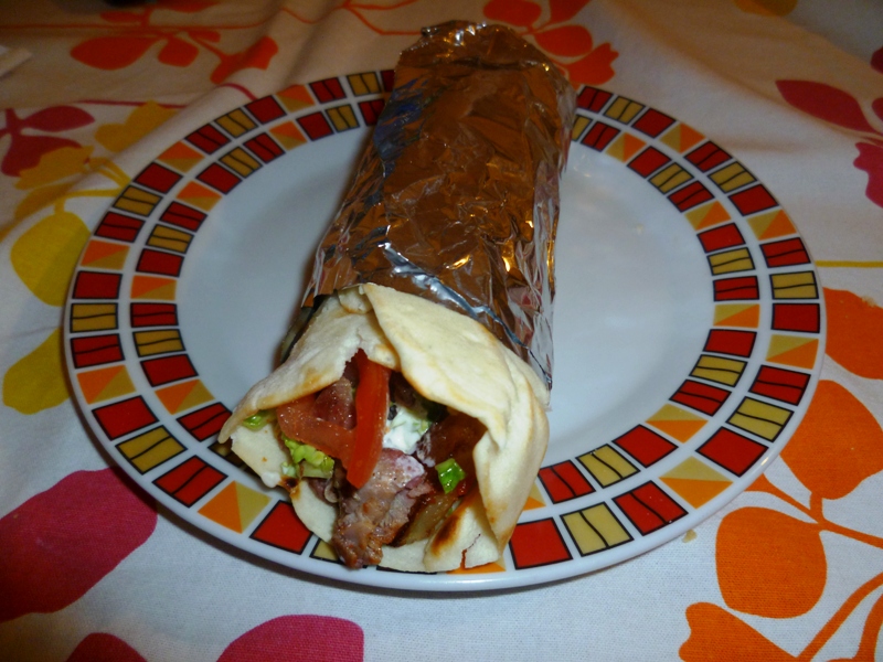 Kebab con piadine
