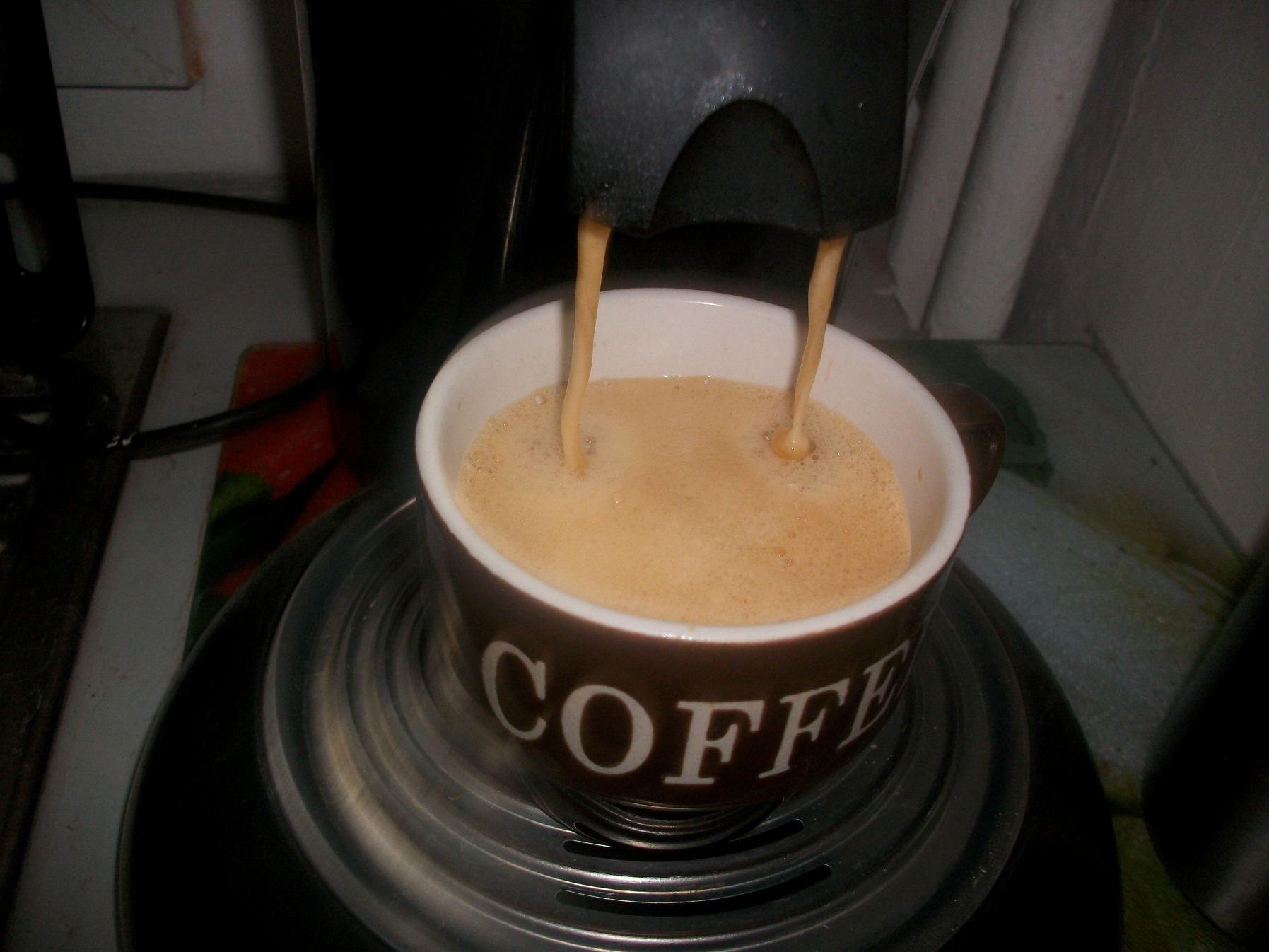 Cafea senseo cu gust de lichior si vanilie(ptr mama)