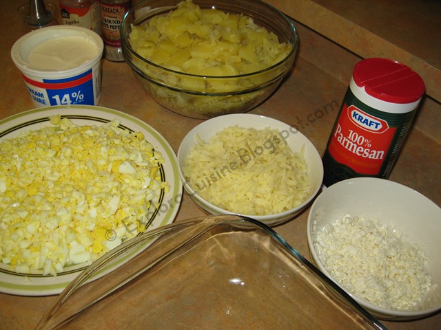 Cartofi frantuzesti (Cartofi gratinati)