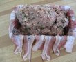 Terina de porc infasurata in bacon-3