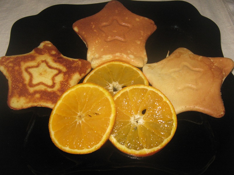 Stelele de dimineata (pancake cu banane)
