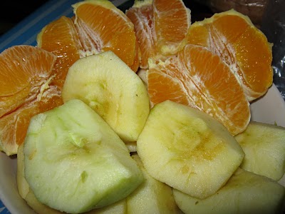 Suc natural de mere şi portocale