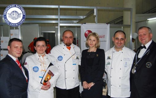 Competiţia Internaţională Culinară Europe-Asia Rusia-Ecaterinburg: Romania locul 3 din 28 de tari!