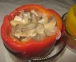 Ardei gras umplut cu ciuperci marinate-3