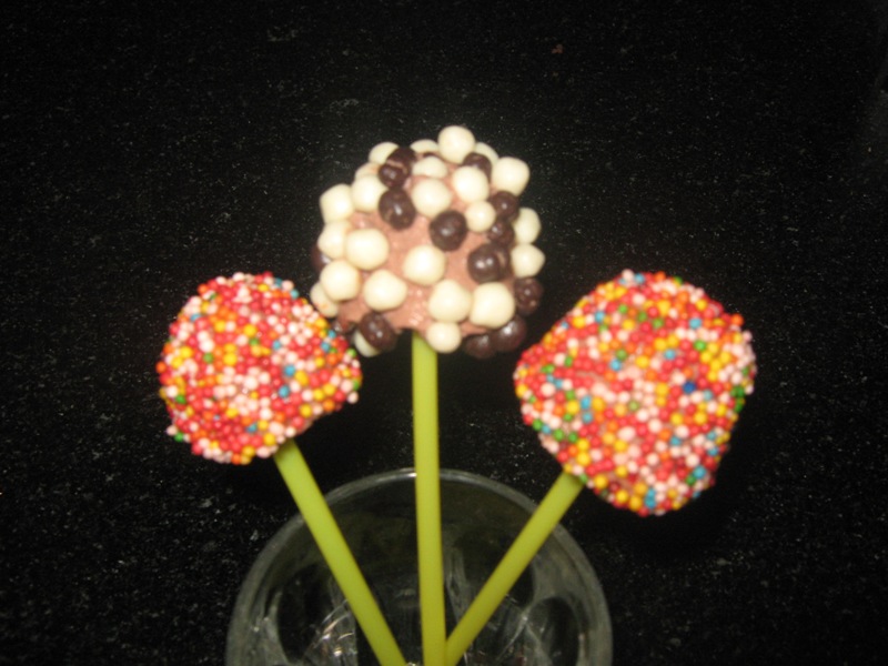 Lollipops a la Aziz(inghetata de ciocolata)