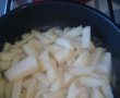 Cotlet condimentat (la dry cooker)cu cartofi pai si varza-4