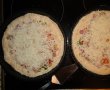 Pizza cu mozzarella,legume,salam si kaizer-7