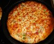 Pizza cu mozzarella,legume,salam si kaizer-11