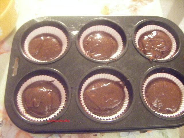 Cupcakes cu ciocolata 2