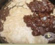 Tort  merengue cu ciocolata si crema mocca-brandy-1