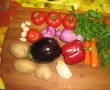 Pastrav salmonat cu legume si ciuperci la cuptor-1