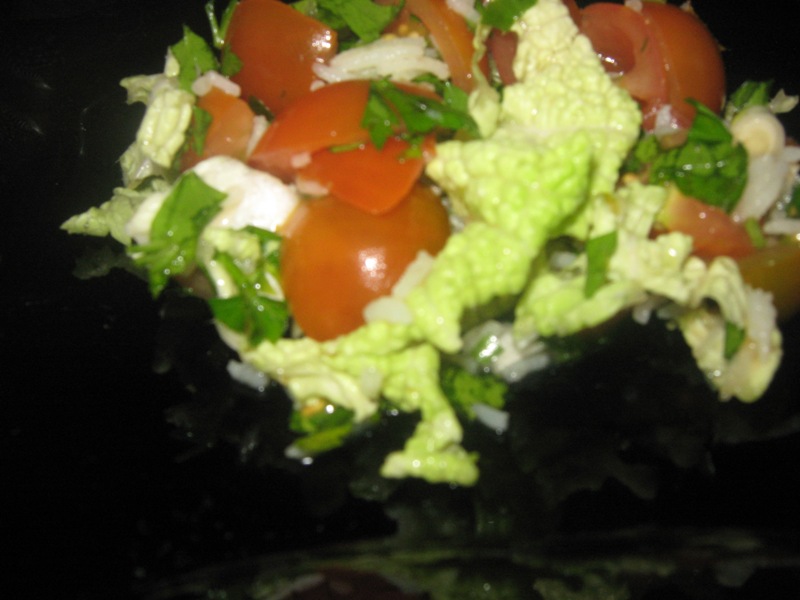 Salata de legume cu orez basmati